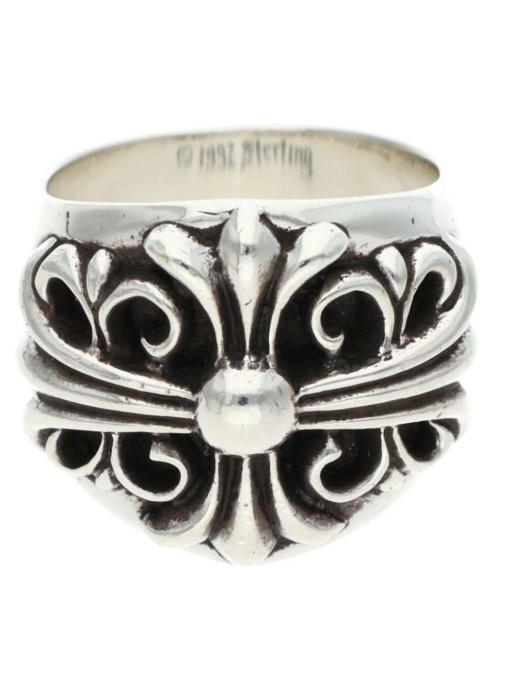 Chrome Hearts Keeper Silver Ring